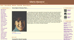 Desktop Screenshot of gloriastavers.com