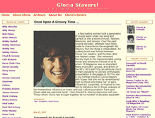 Tablet Screenshot of gloriastavers.com